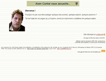 Tablet Screenshot of alain.cortial.net